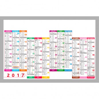 Calendrier chevalet personnalisable