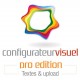 Configurateur visuel Pro Edition