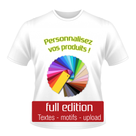T-shirt à personnaliser [x]